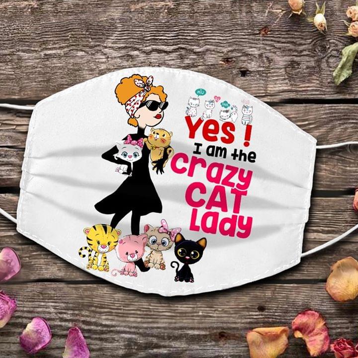 Yes I am the crazy cat lady face mask – TAGOTEE