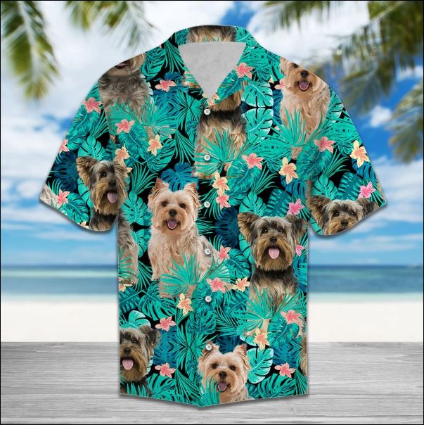 Yorkshire Terrier Tropical hawaiian shirt – dnstyles