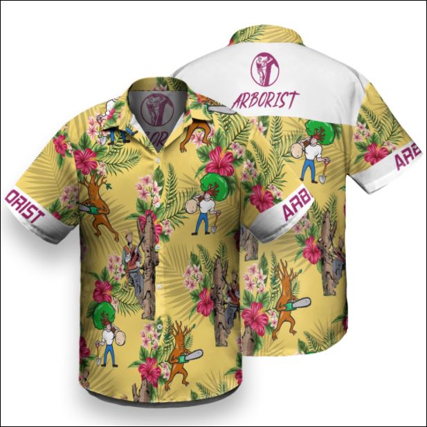 Arborist tropical hawaiian shirt – dnstyles