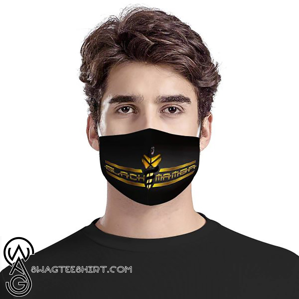 [special edition] Black mamba full over printed face mask – maria