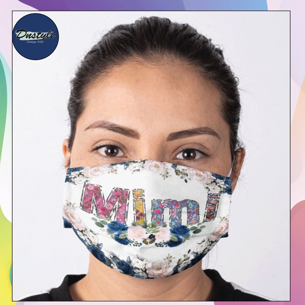 Floral Mimi face mask