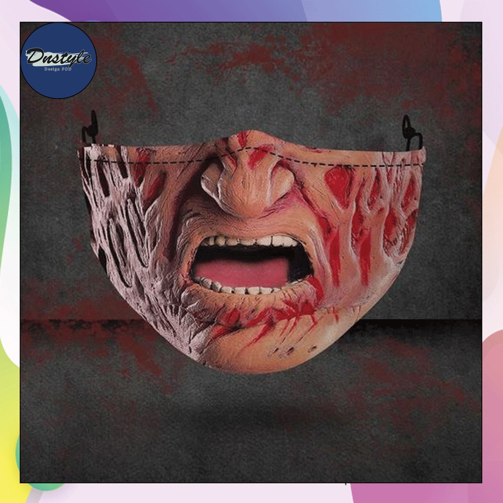 Freddy Krueger mouth 3D face mask
