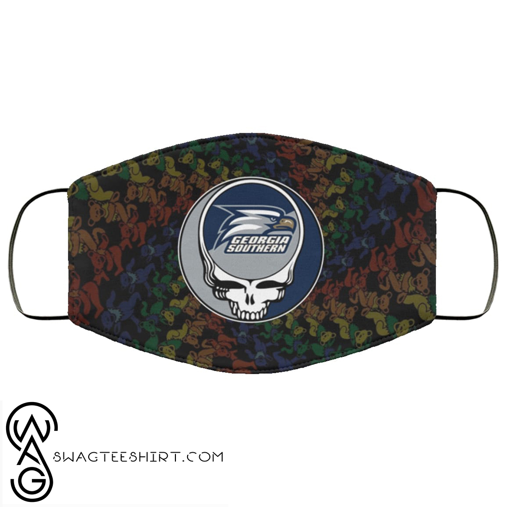 [special edition] Grateful dead georgia southern eagles full over printed face mask – maria