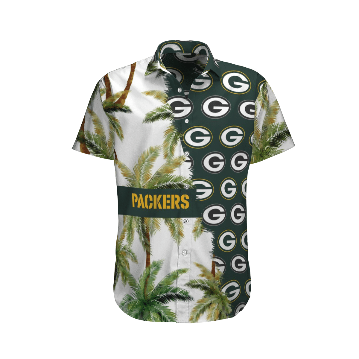 Green Bay Packers Hawaiian shirt