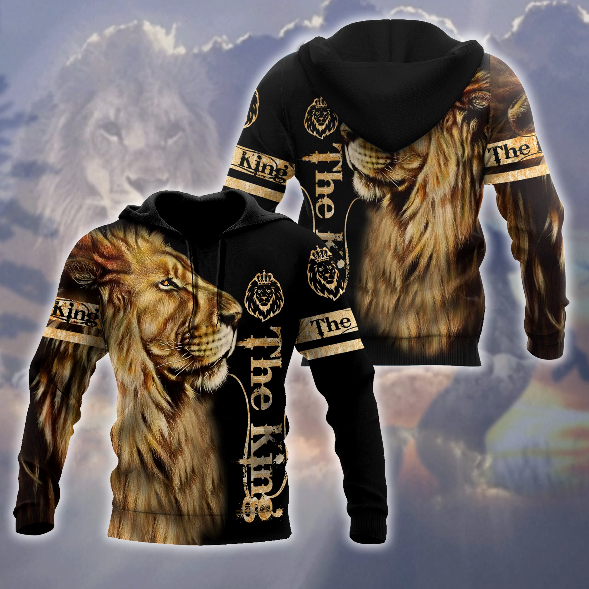 Lion King 3D All Over Printed Hoodie – TAGOTEE