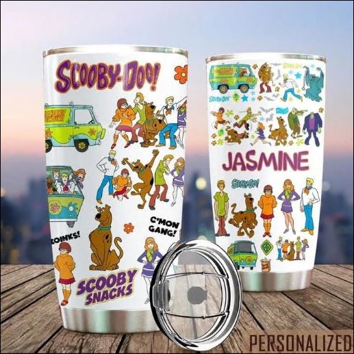 Personalized Scooby-Doo Scooby Snacks tumbler