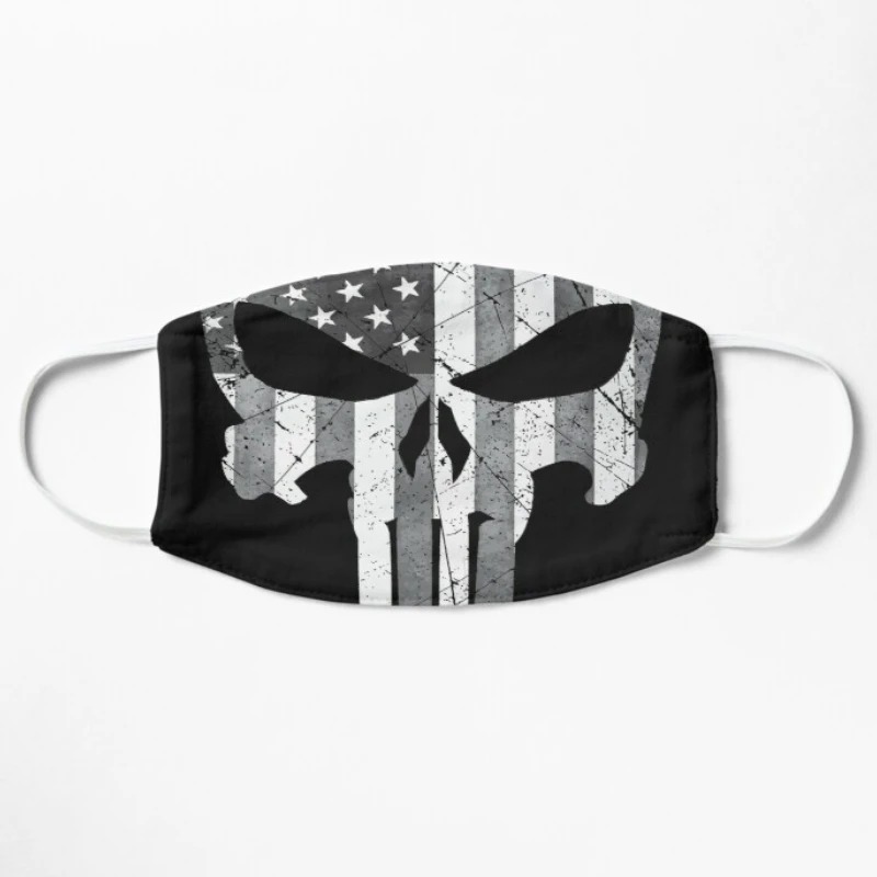 The Punisher American Flag face mask