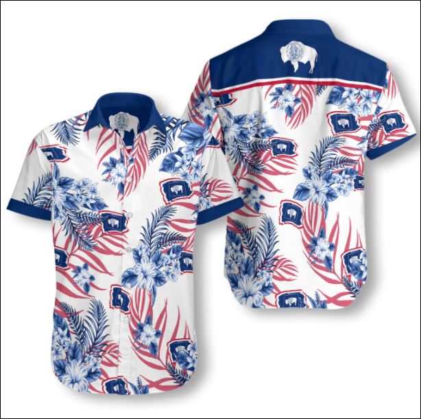 Wyoming tropical hawaiian shirt – dnstyles