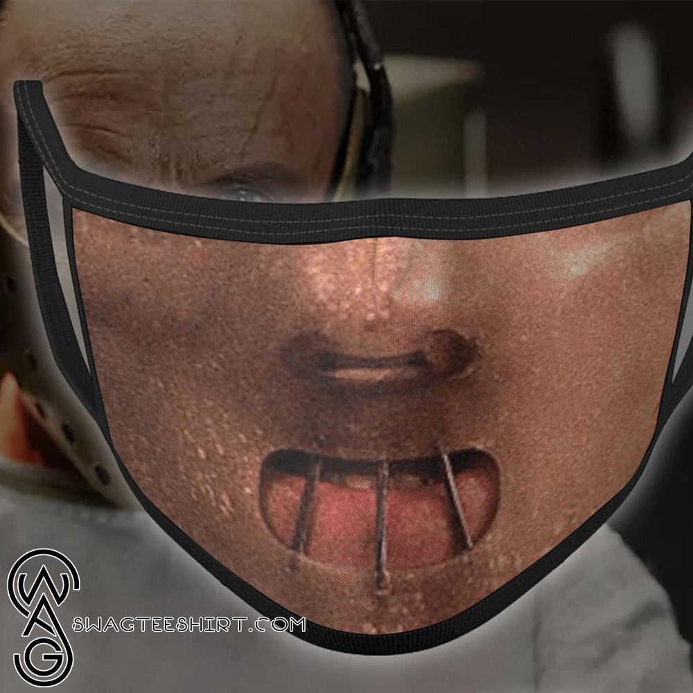 [special edition] halloween hannibal lecter all over printed face mask – maria