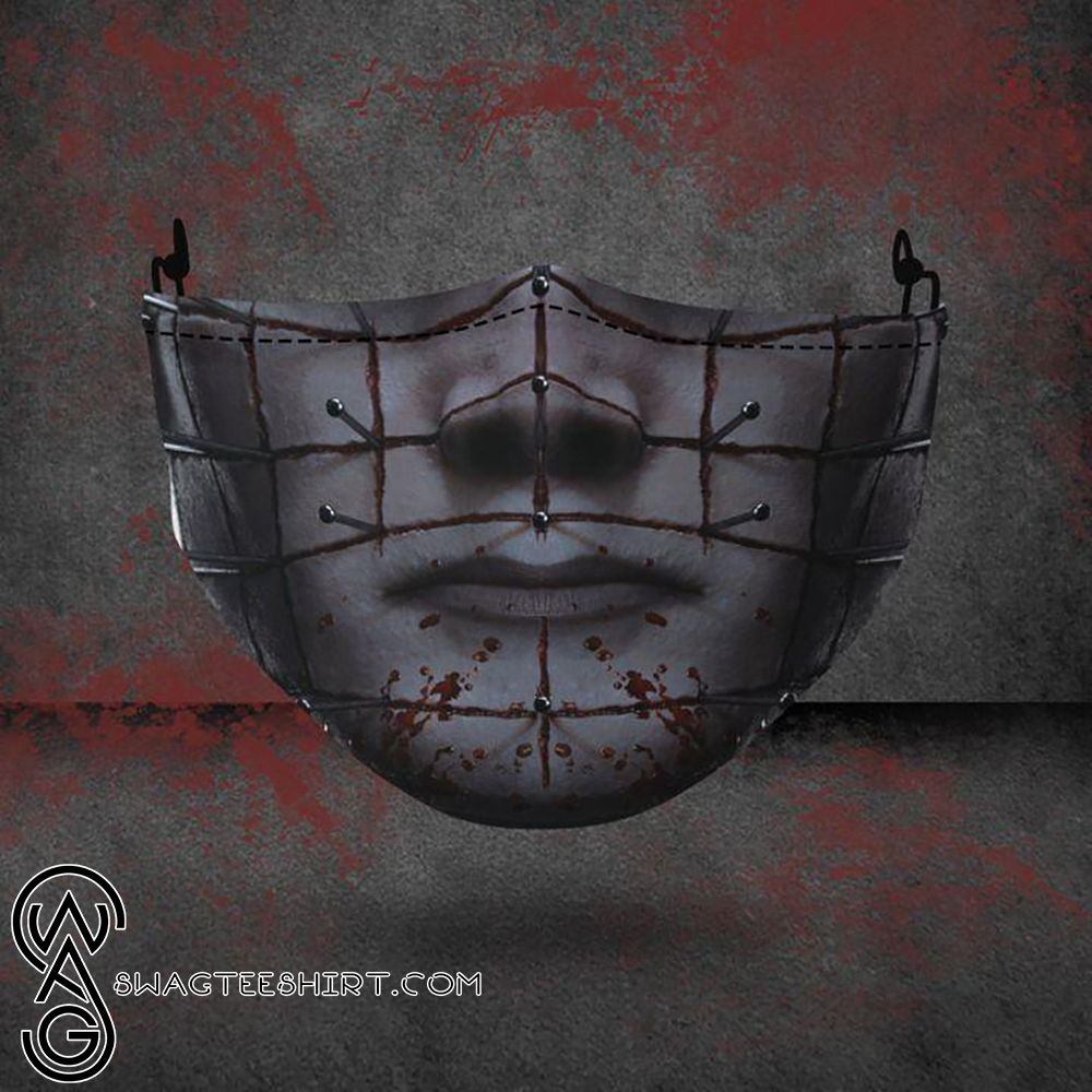 [special edition] halloween hellraiser all over printed face mask – maria