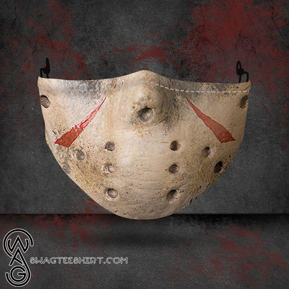 [special edition] halloween jason voorhees all over printed face mask – maria