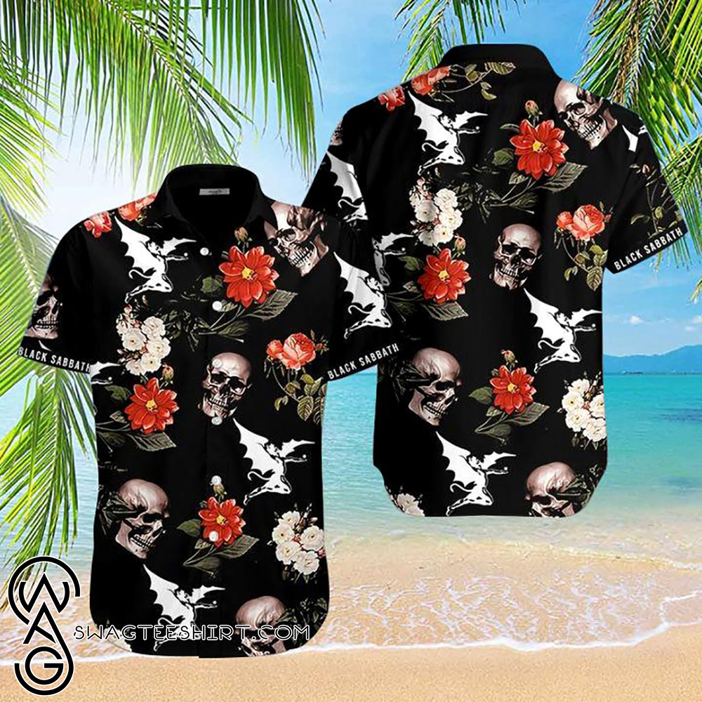 [special edition] tropical black sabbath pattern hawaiian shirt – Maria