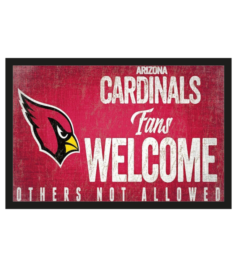 Arizona Cardinals fans welcome others not allowed 1