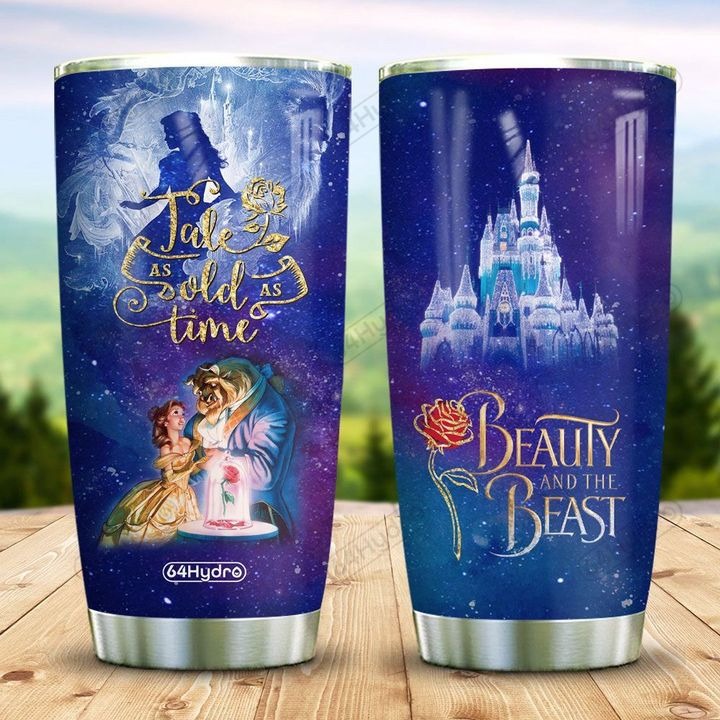 Beauty and the beast stainless steel tumbler – Hothot 230920