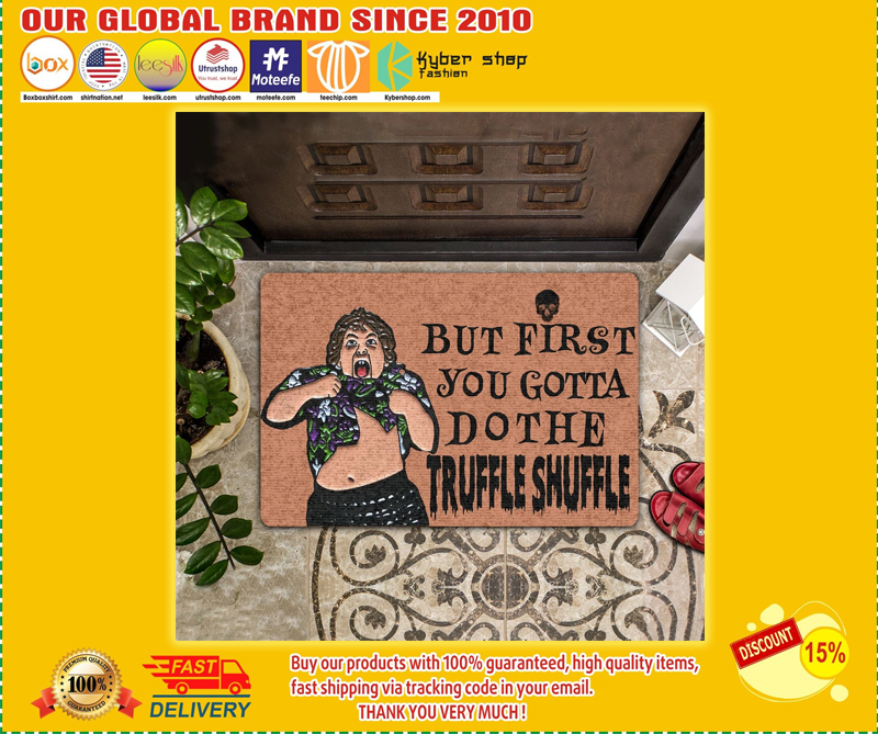 But first you gotta do the truffle shuffle doormat – LIMITED EDITION BBS