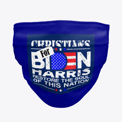 Christians for biden and harris face mask