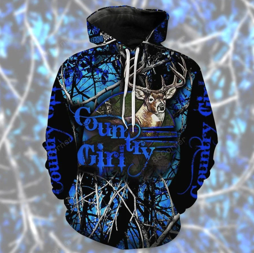 Country girl 3D hoodie and legging 1