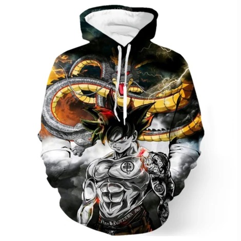 Dragon ball goku 3d hoodie and shirt 3