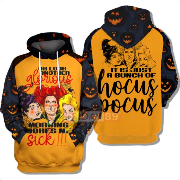 Halloween Hocus Pocus oh look another glorious 3D all over printed hoodie