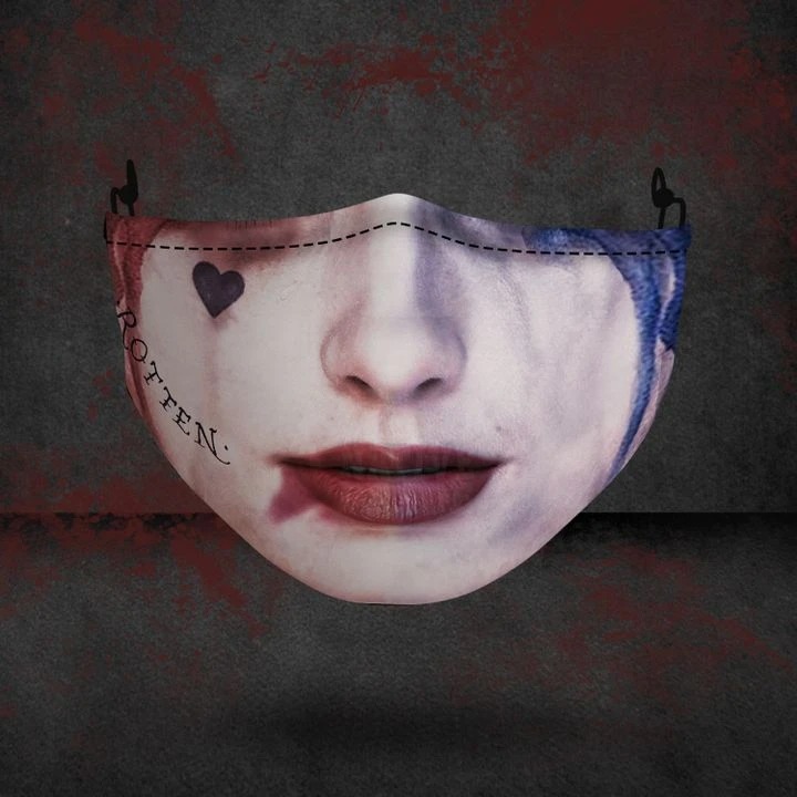 Harley Quinn 3D face mask