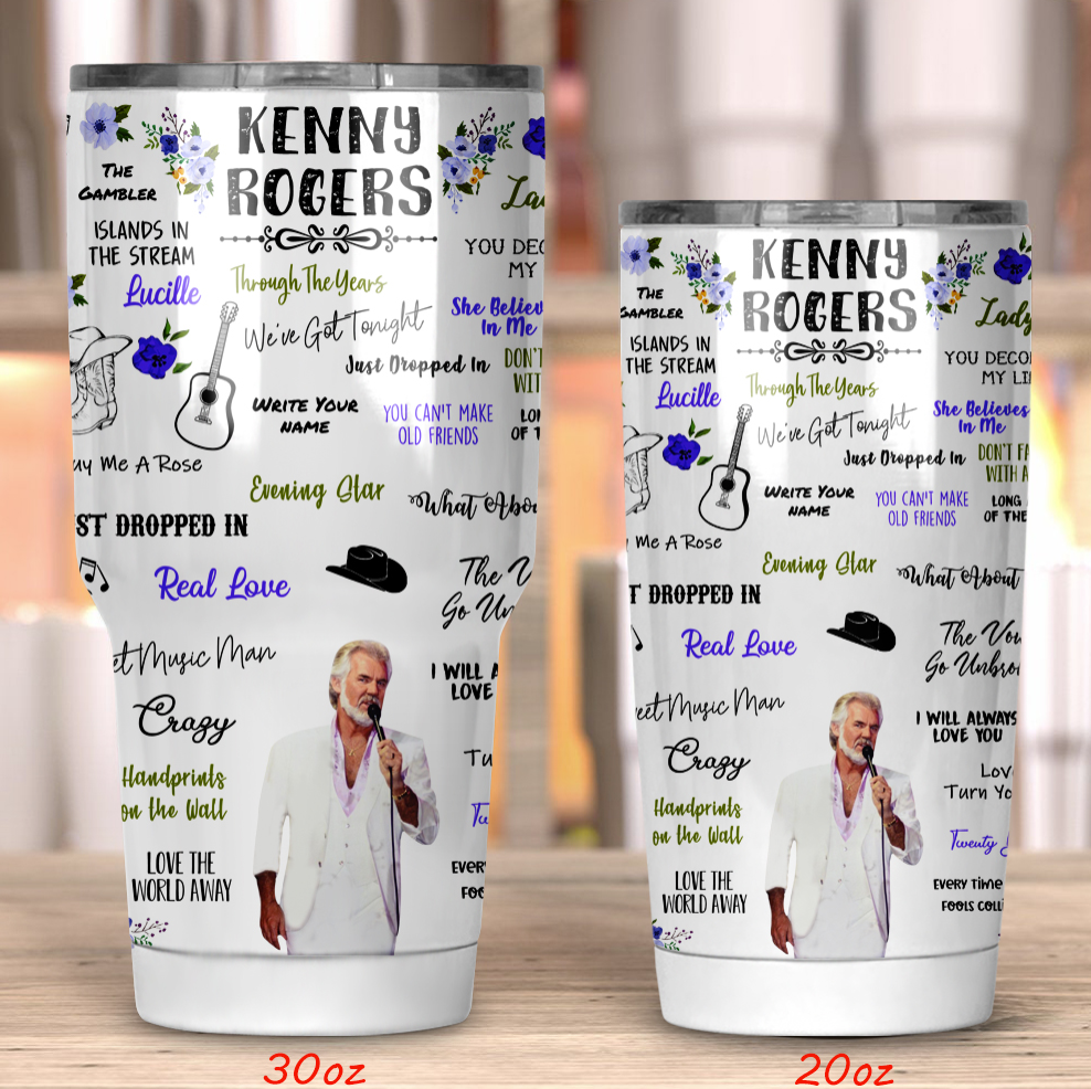 Kenny Rogers tumbler – dnstyles