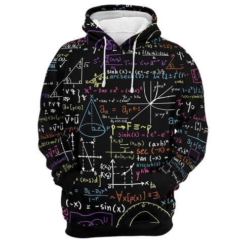 Math 3d all over printed hoodie 2