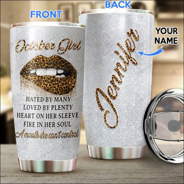 Personalized october girl hated by many loved by plenty tumbler