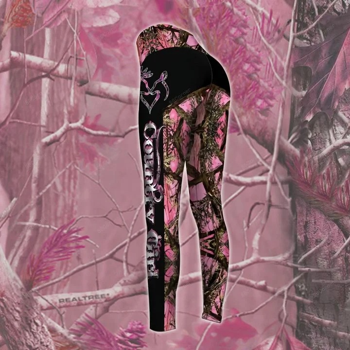 Pink Country girl 3d hoodie and legging4