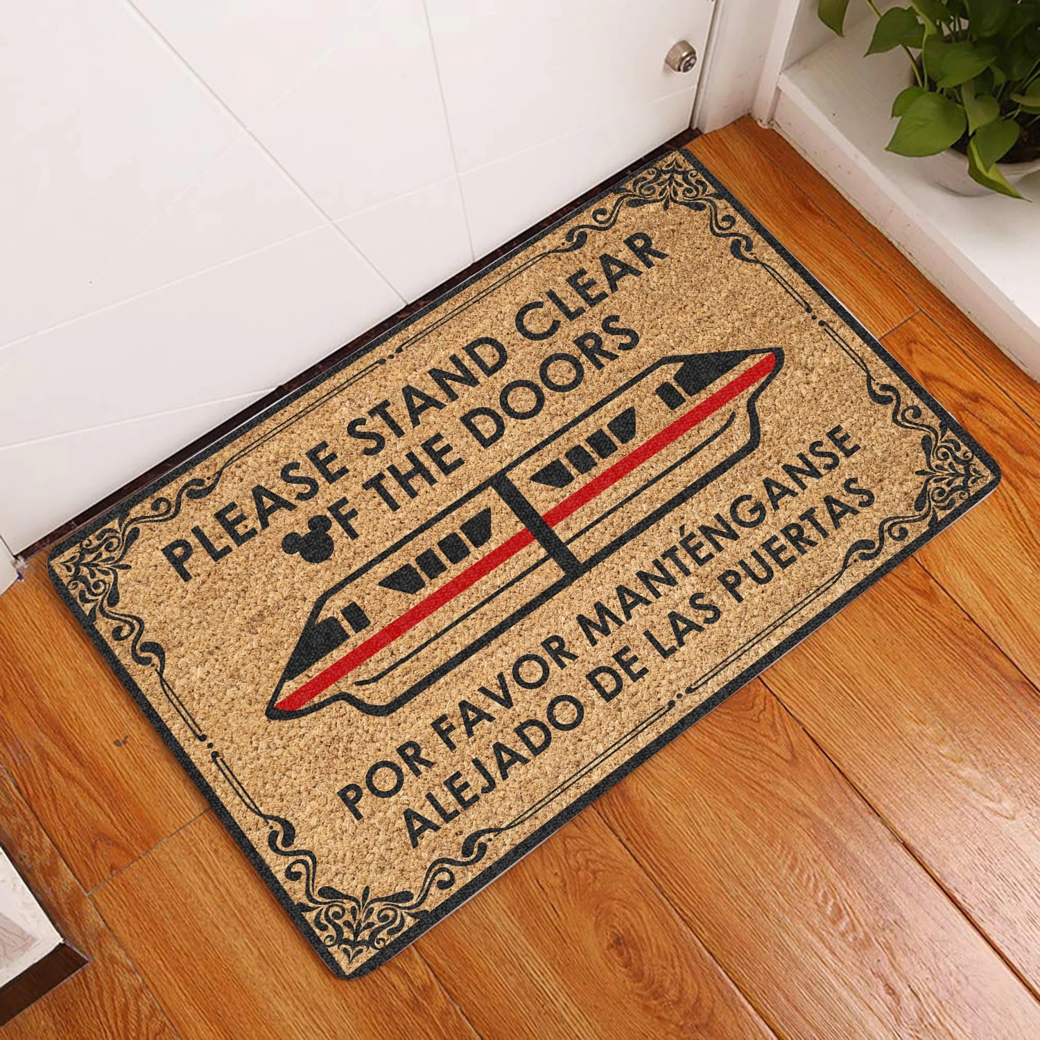 Please stand clear of the doors doormat – Hothot 090920