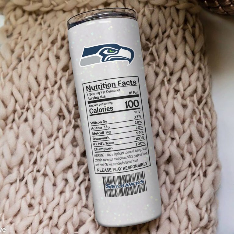 Seattle Seahawks touch down skinny tumbler 3