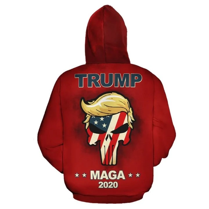Trump mage we the people all aboard the trump train 3d all over hoodie 2