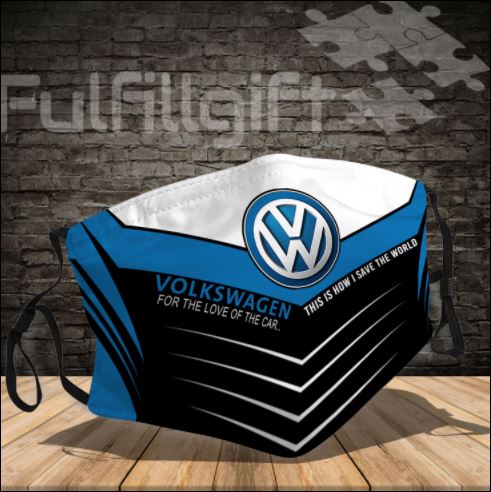 Volkswagen for the love of the car face mask