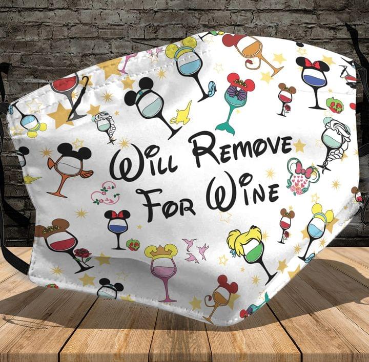 Will remove for wine mask
