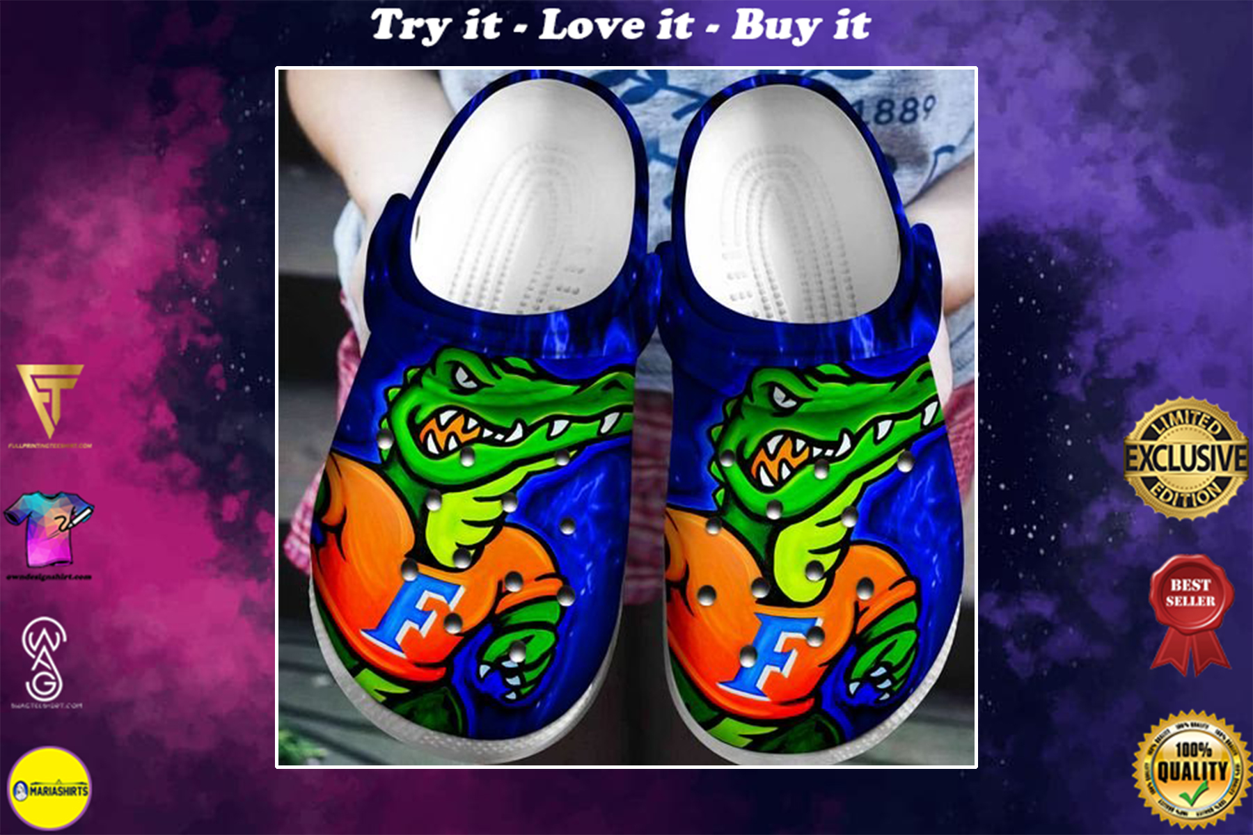 [special edition] crocs the florida gators football clog – maria