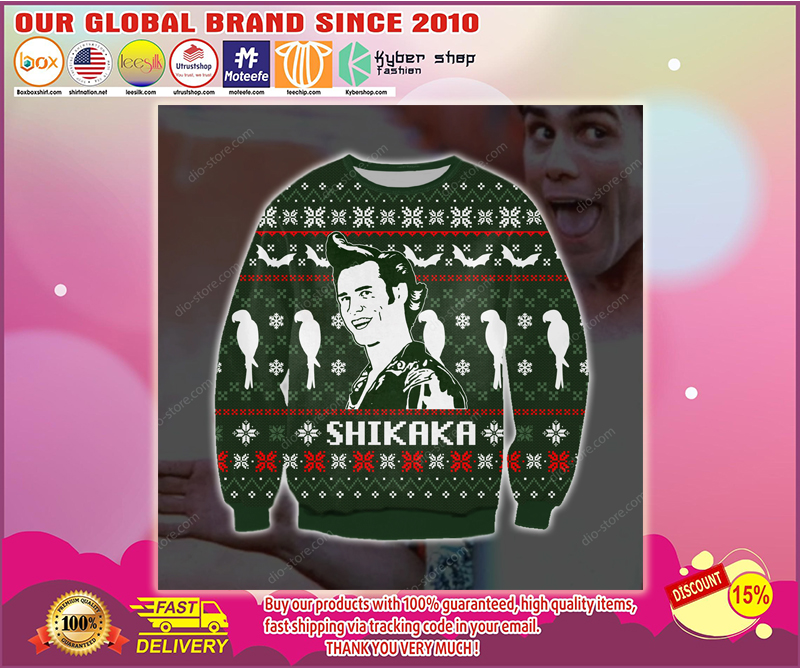 Ace ventura Shikaka ugly christmas sweater – LIMITED EDITION BBS