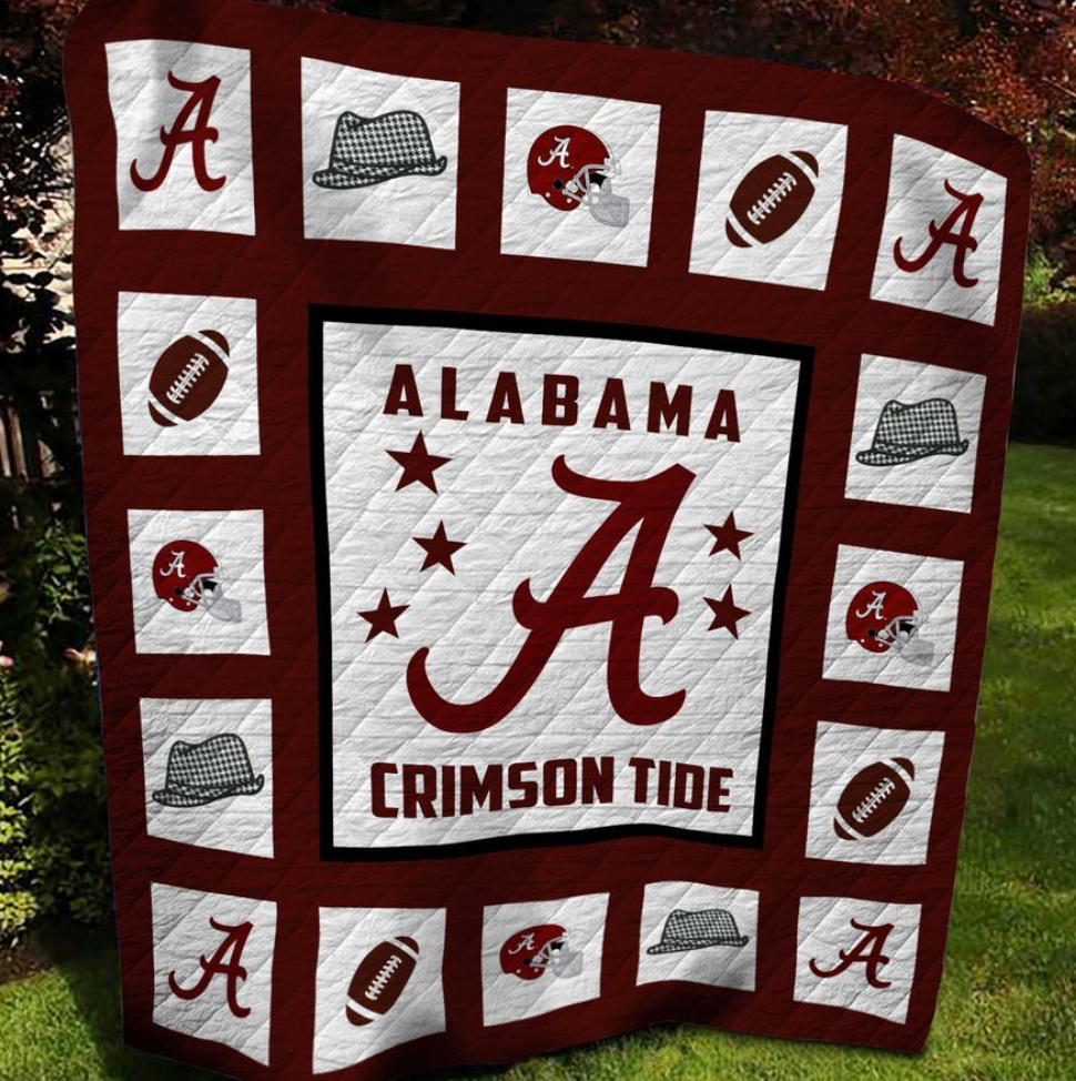 Alabama Crimson Tide 3D quilt