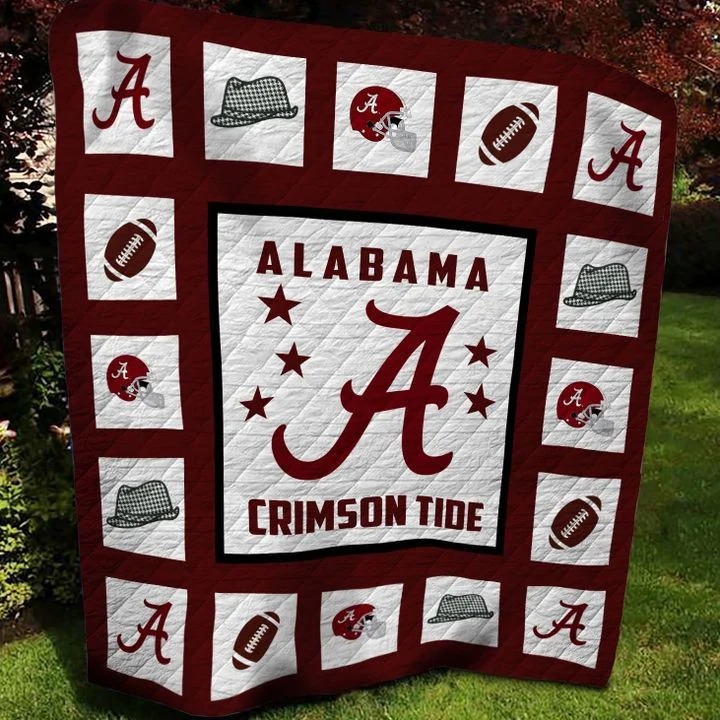 Alabama crimson tide quilt