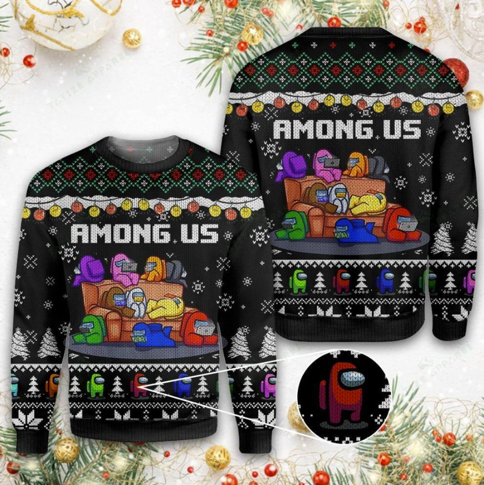 Among us 3D ugly sweater – dnstyles
