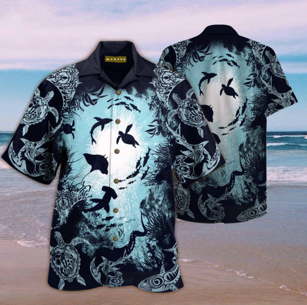 Aquarium life hawaiian shirt – dnstyles