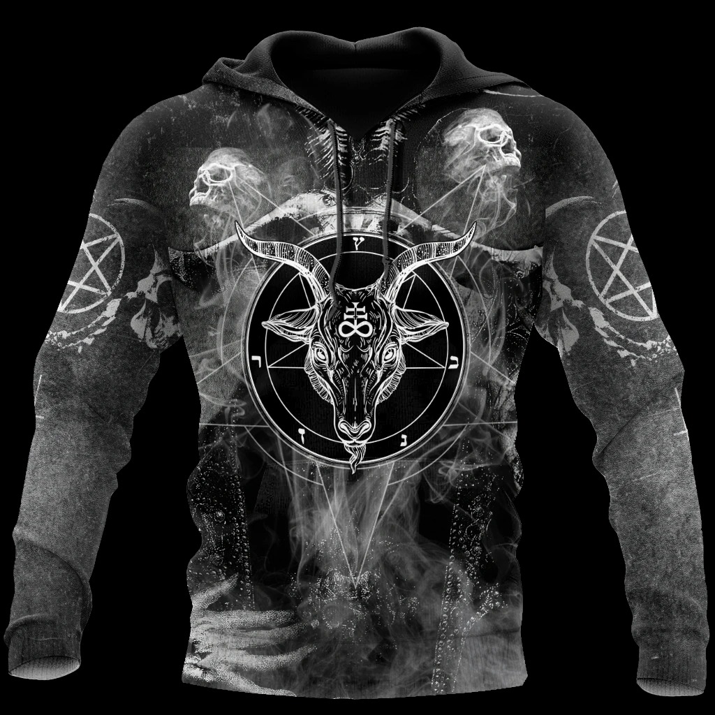 Baphomet Satanic 3D hoodie