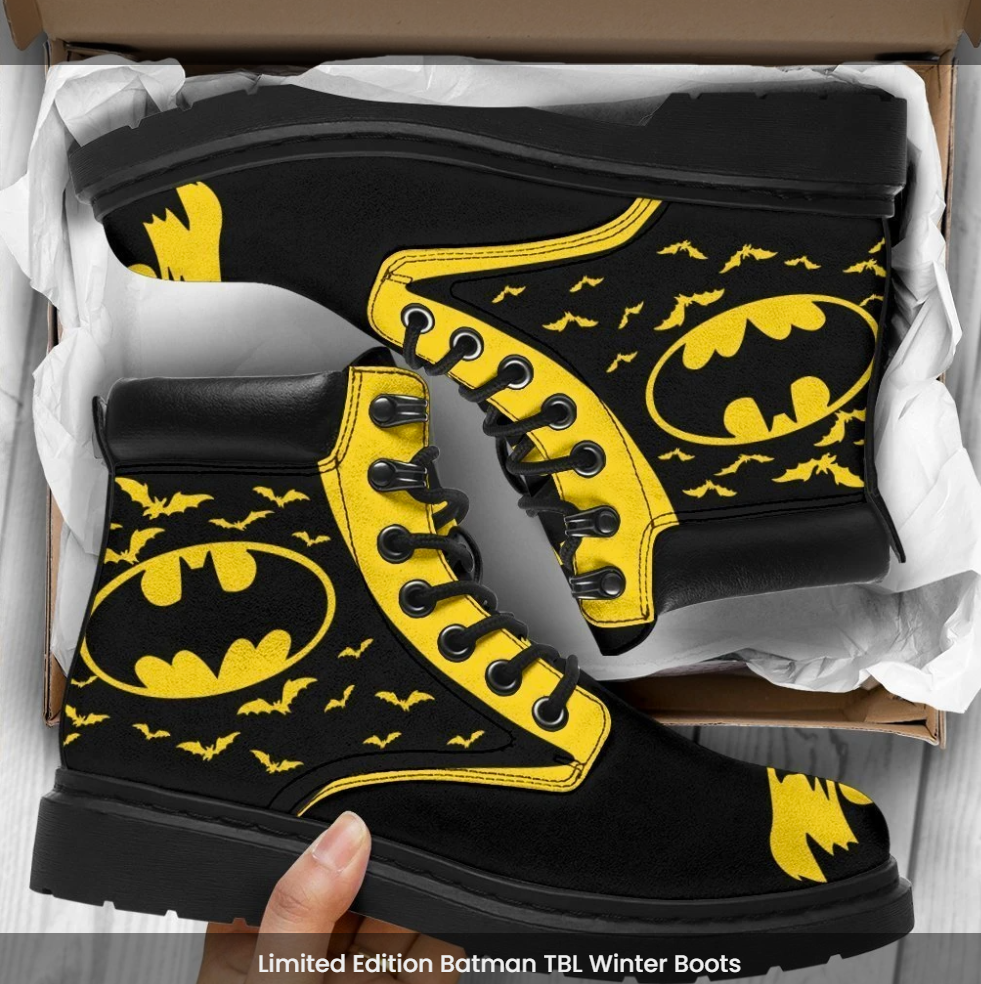 Batman timberland boots