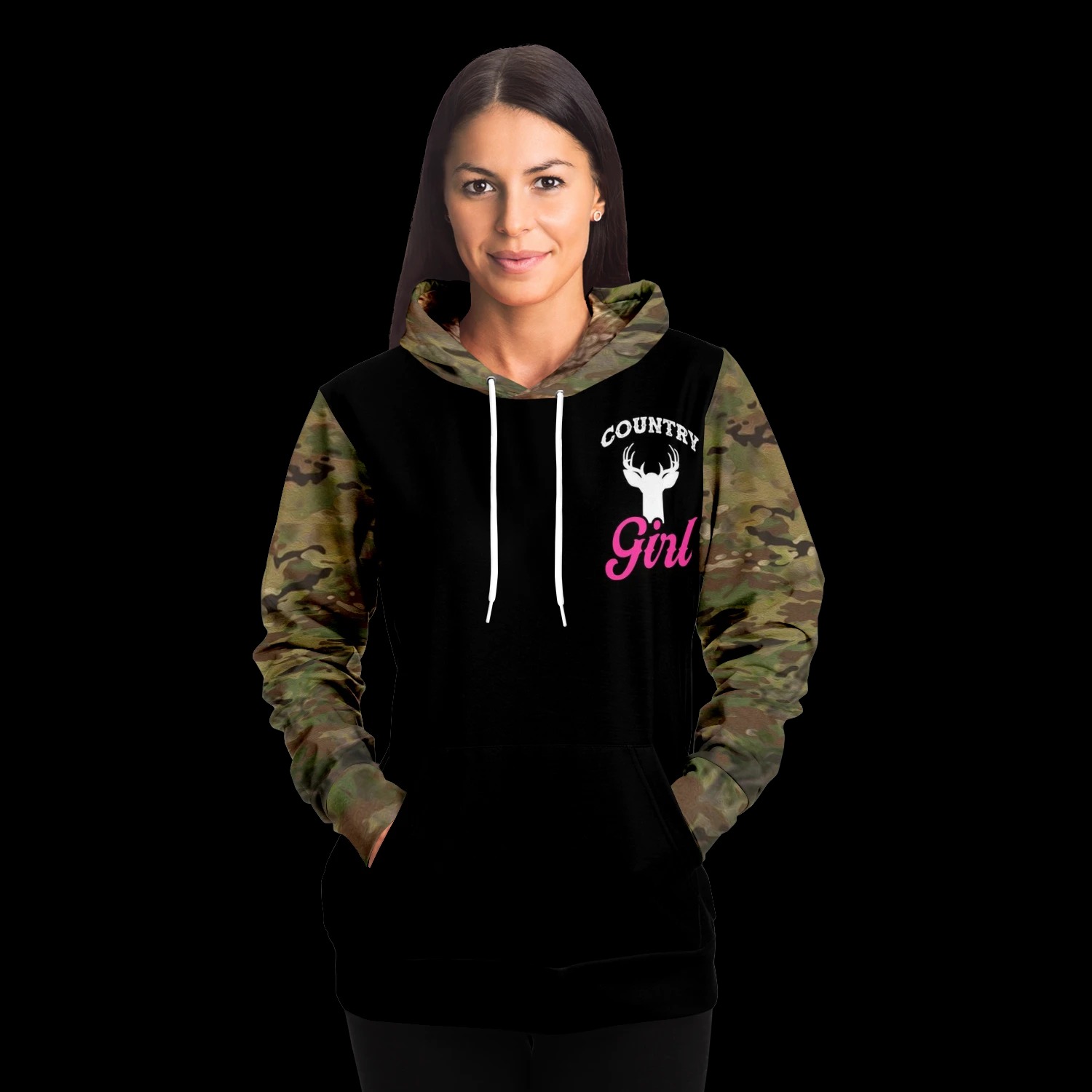Country girls don't retreat they reload hunt 3d hoodie 1