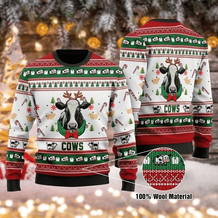 Cows 3d christmas sweater – hothot-th 161020