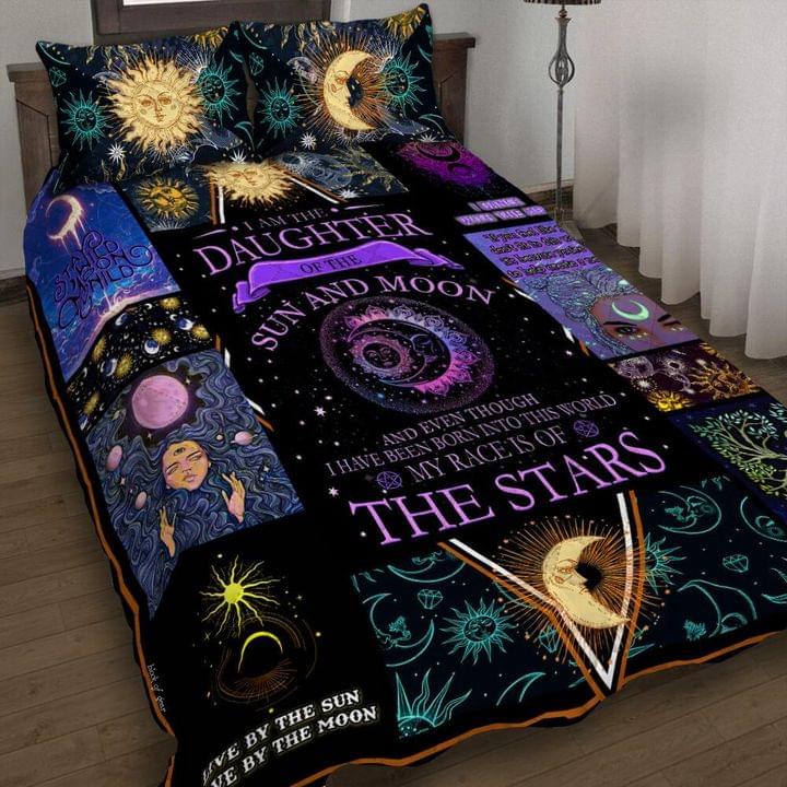 Daughter sun and moon the stars quilt