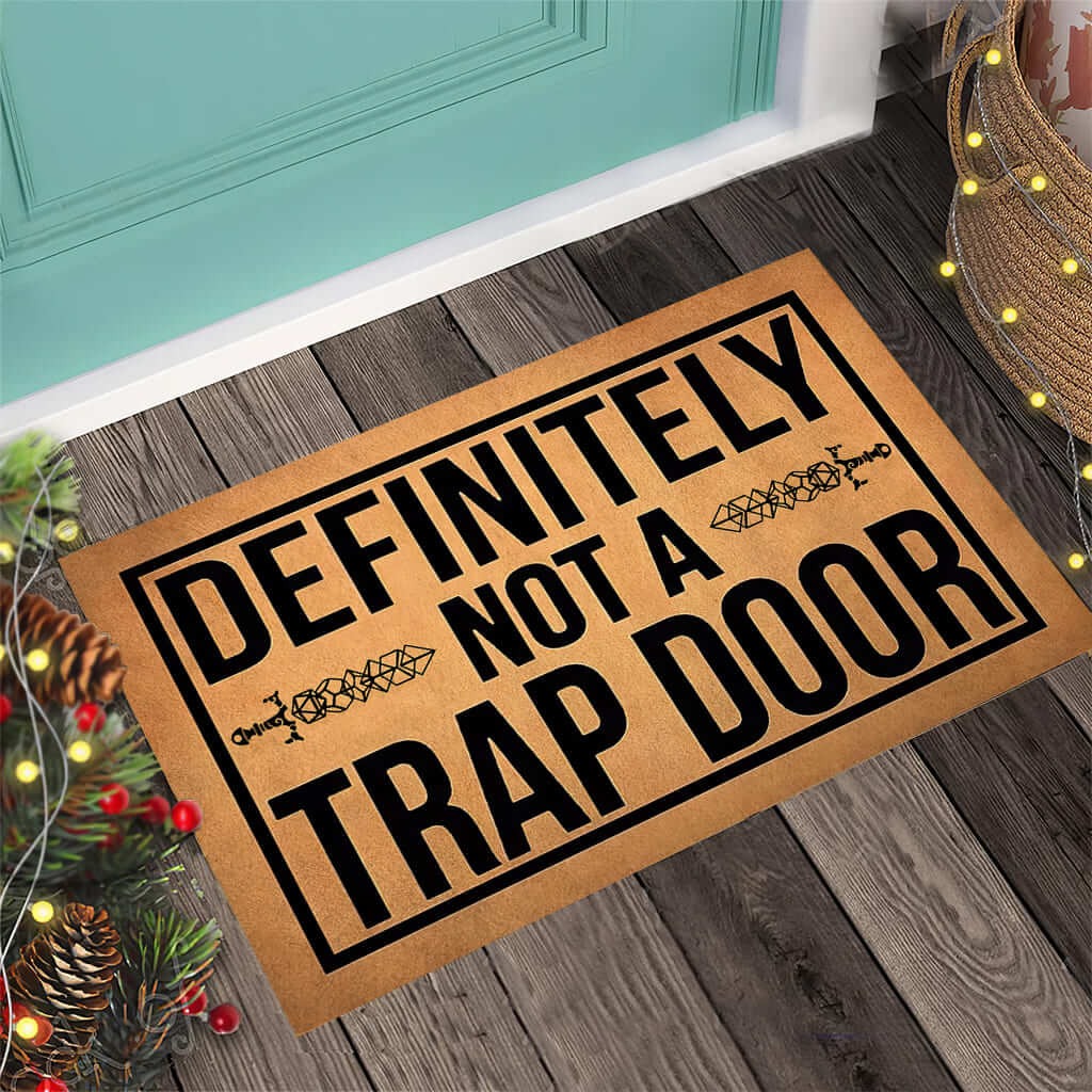 Definitely not a trap door doormat 2