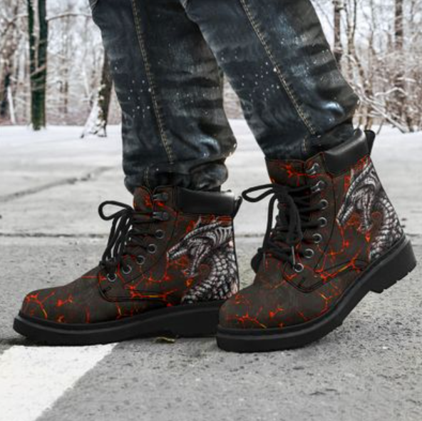 Dragon timberland boots 1