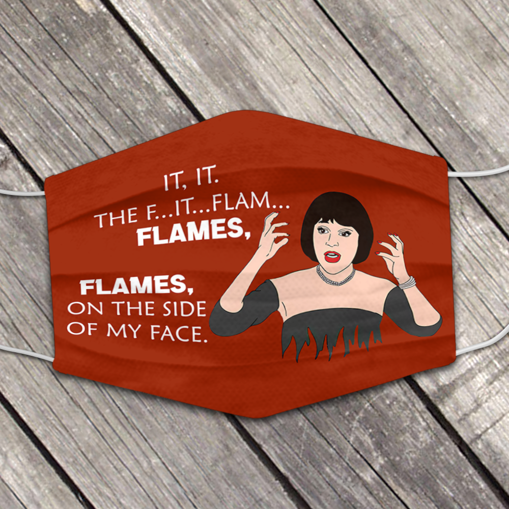 Flames on the Side of My Face mask – TAGOTEE