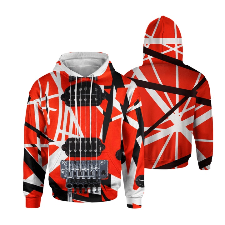 Guitar Van Halen 3d hoodie
