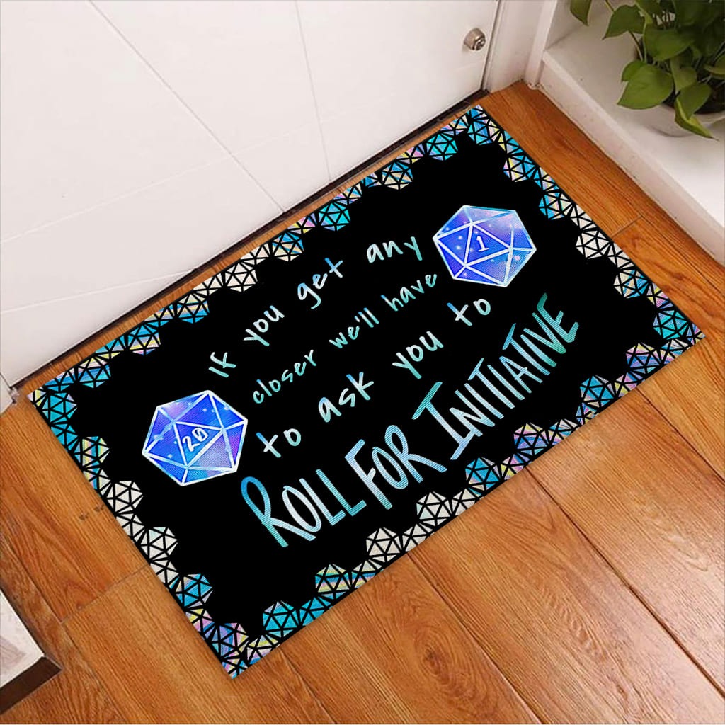 If you get any closer we’ll have to ask you to roll for initiative doormat – LIMITED EDITION