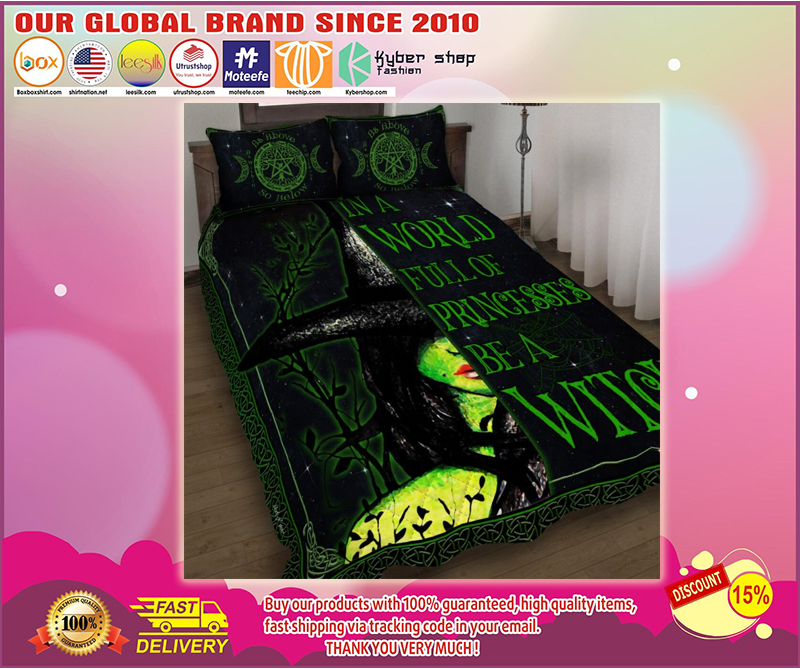 In a world full of princesses be a witch bedding set – LIMITED EDITION BBS